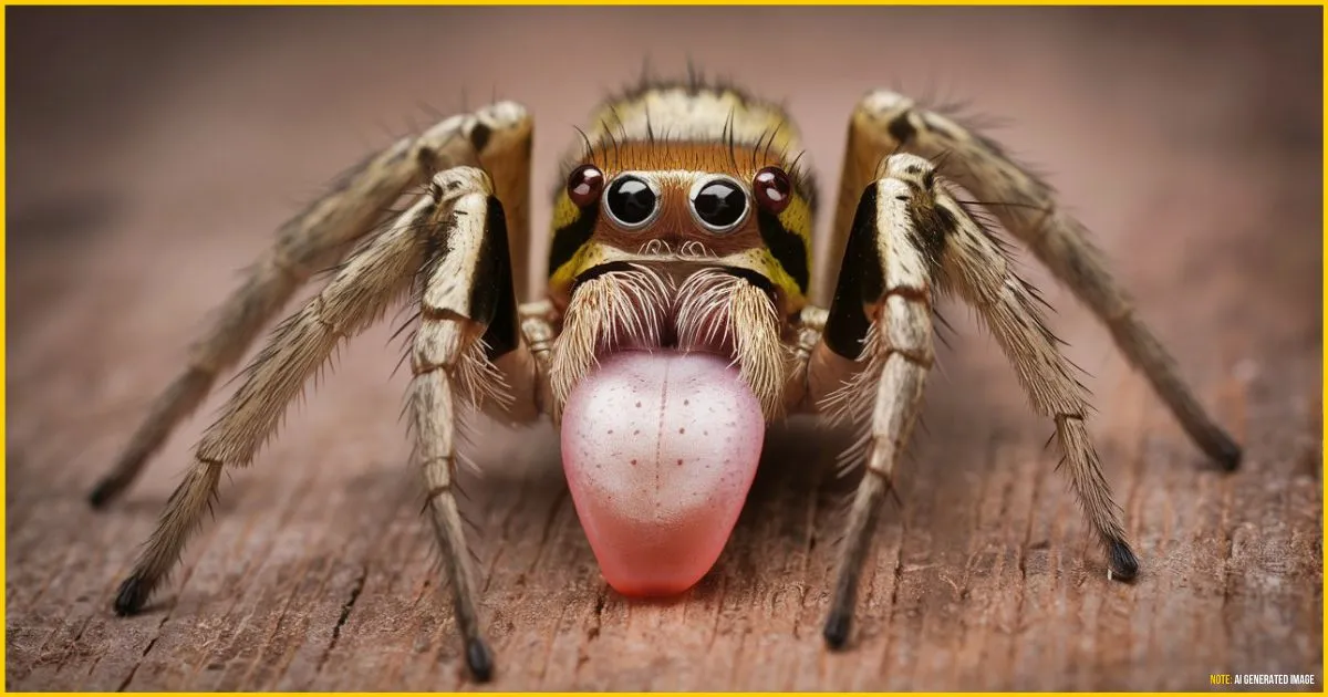 Do-spiders-have-tongues