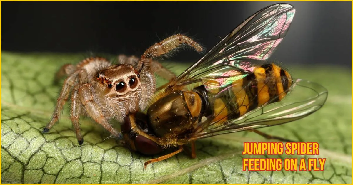 Food for pet jumping spiders