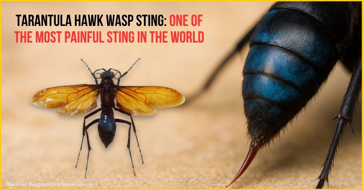 Tarantula Hawk Wasp Sting